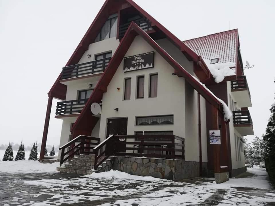 Pensiunea Perla Neamtului Minastirea Neamt Bagian luar foto